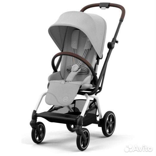 Cybex Eezy S Twist+2 (дождевик+бампер) Fog Grey SL