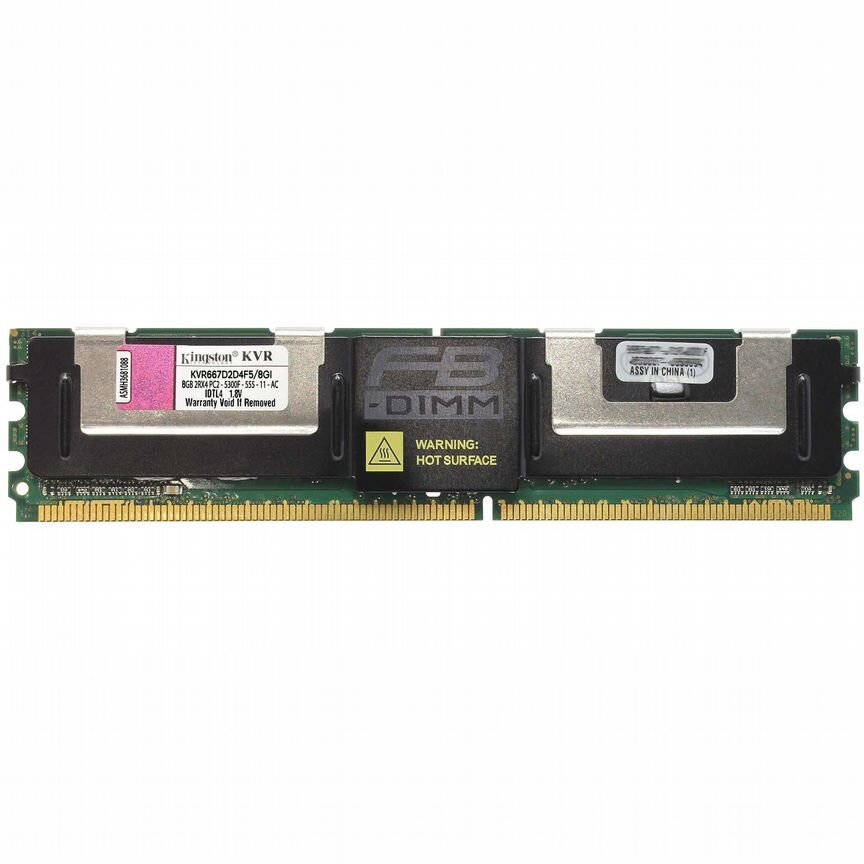 [KVR667D2D4F5/8GI] Оперативная Память Kingston 8gb Kvr667d2d4f5/8gi