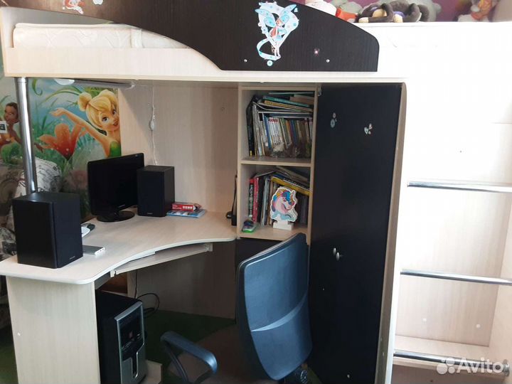 Кровать чердак