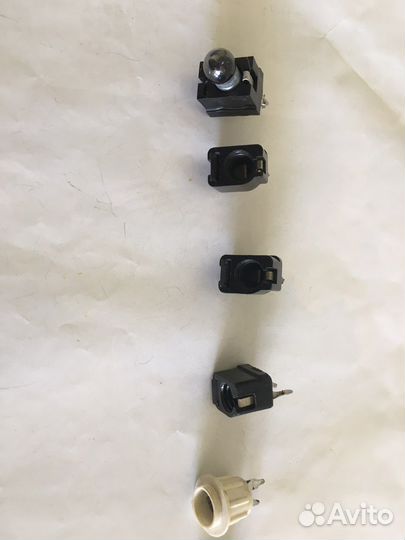 Вилки сетевые полярные и гнезда к ним