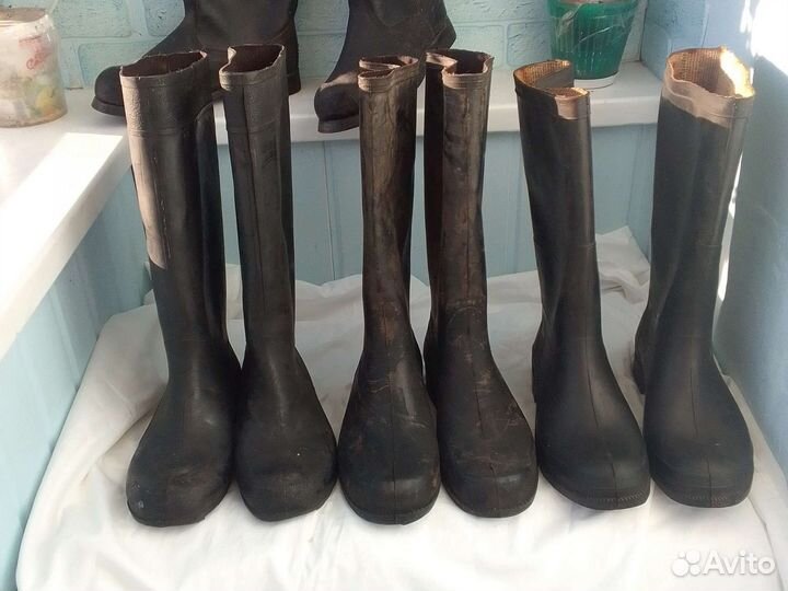 Сапоги кирзовые ссср.Резиновые сапоги42.43 размер