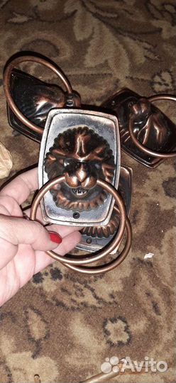 Ручка дверная лев СССР новые