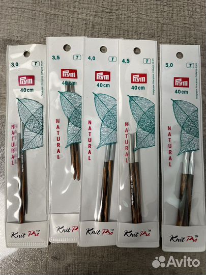 Knit Pro (Prym). Съемные укороченные спицы