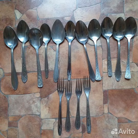 Ложки вилки для дома, сада б/у