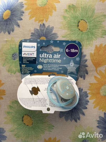 Пустышка соска avent 6 18 новая