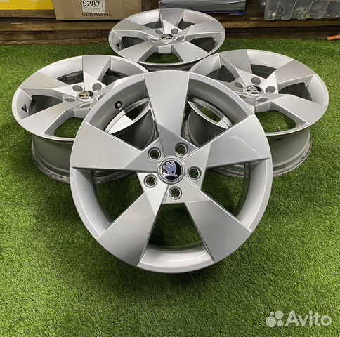 Оригинальные, литые диски Skoda Denom r17, 5x112 купить в Москве | Авито