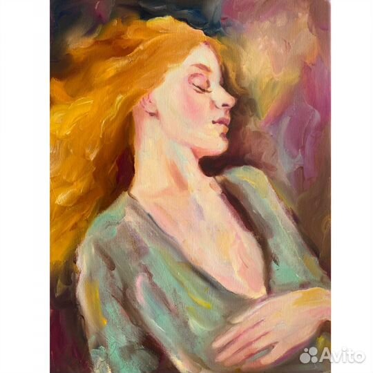 Картина маслом Умиротворение, 30/40 см