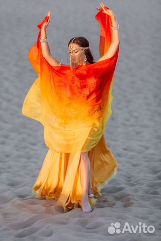 Платок для восточных танцев