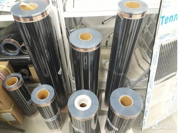 Теплый пол под ламинат,линолеум - Q-Term ширина 1м