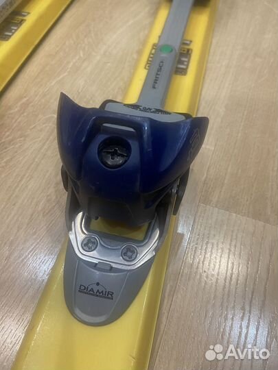 Горные лыжи с креплениями