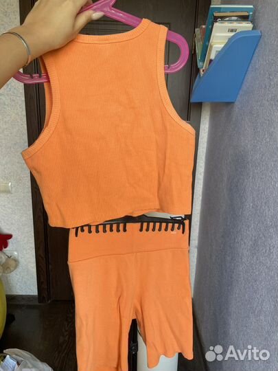 Велосипедки с топом