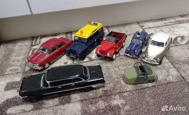 Модели Deagostini 1:43 Автопром 7Шт