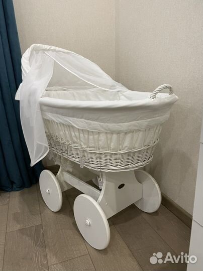 Люлька колыбель плетеная