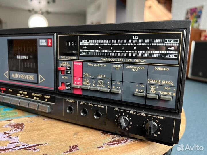 Дека кассетная sharp rt-w800