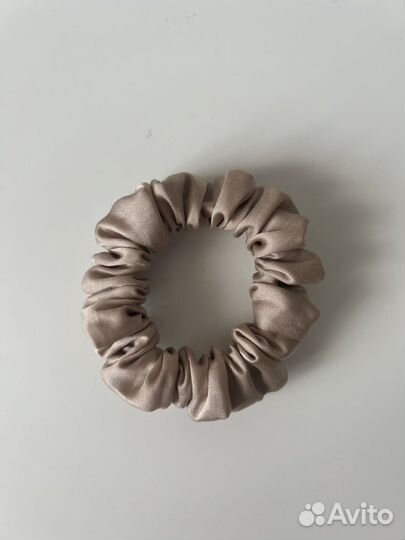 Резинка для волос из натуральных тканей