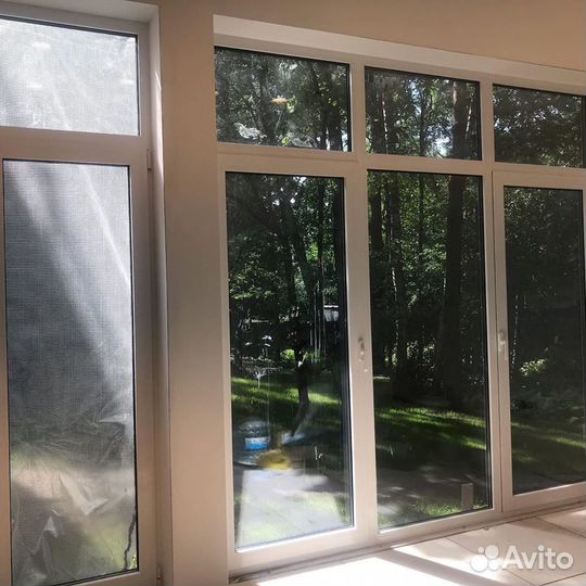 Раздвижные двери из алюминиевого профиля