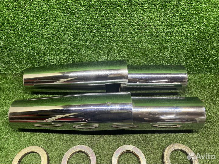 Накладки перьев хром Suzuki VLR 1800 C109R K9