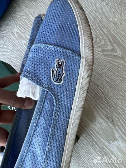 Мокасины слиперы Lacoste