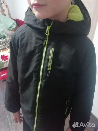 Куртка для мальчика р 128