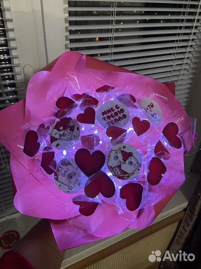 Светящийся букет