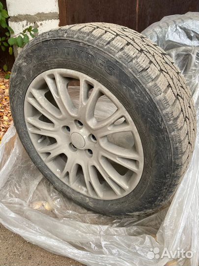 Nokian nordman 7 на оригинальных дисках Ford Focus