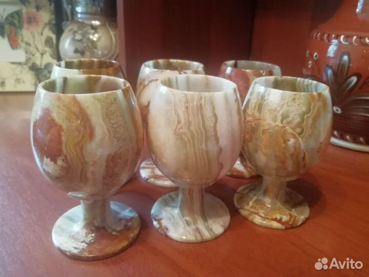 Рюмки из оникса