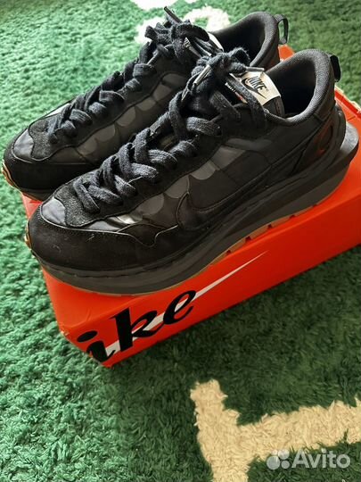 Nike Sacai Vaporwaffle Black Оригинал