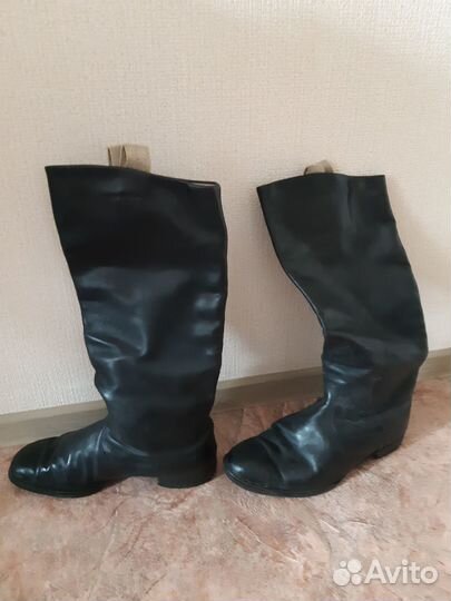 Сапоги офицерские хромовые СССР