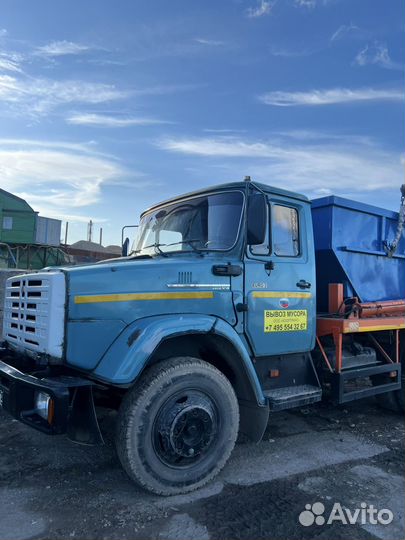 Вывоз мусора контейнер 8 куб