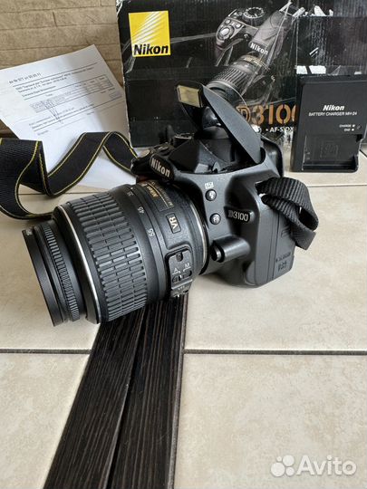 Зеркальный фотоаппарат nikon d3100
