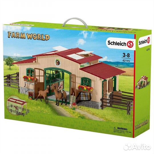 Конюшня Schleich новая в коробке оригинал