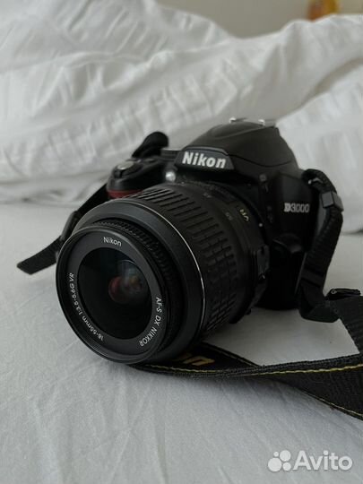 Зеркальный фотоаппарат nikon d3000