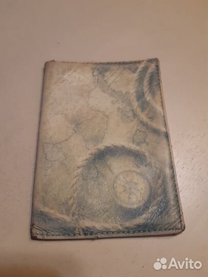 Обложка на паспорт, нат. кожа, Mitya Veselkov, б/у