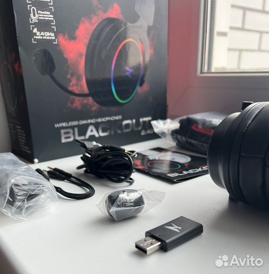 Игровые наушники Zet Gaming Blackout