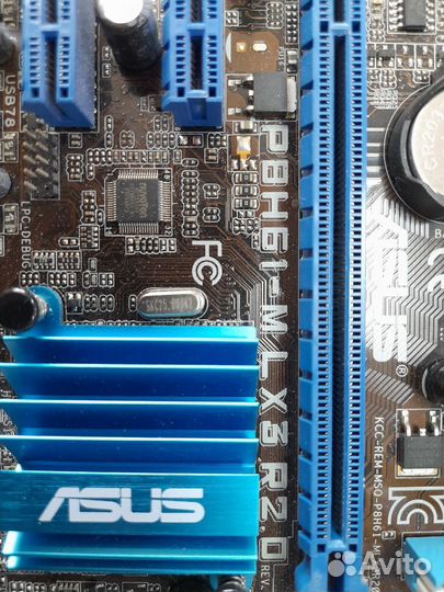 Мат.плата asus P8H61-M LX3 R2.0