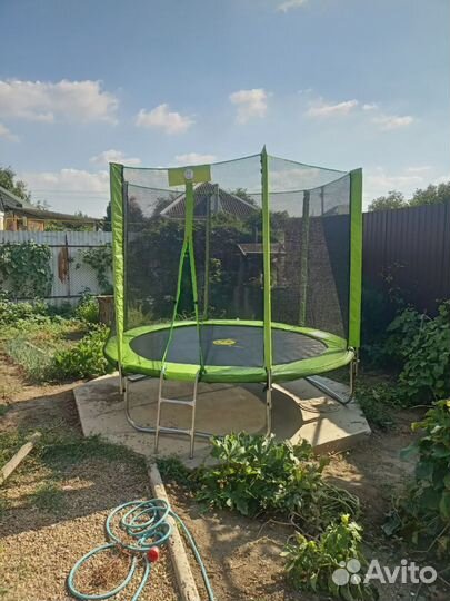 Батут с сеткой