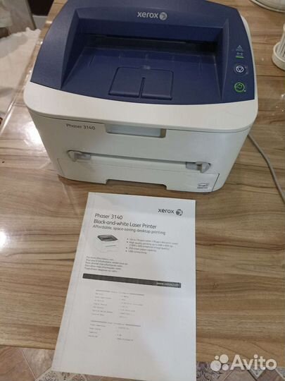 Принтер лазерный xerox phaser 3140