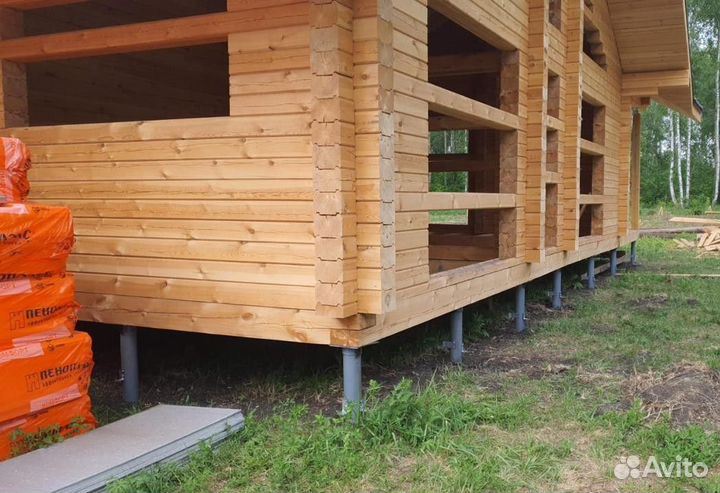 Винтовые сваи Свайный фундамент