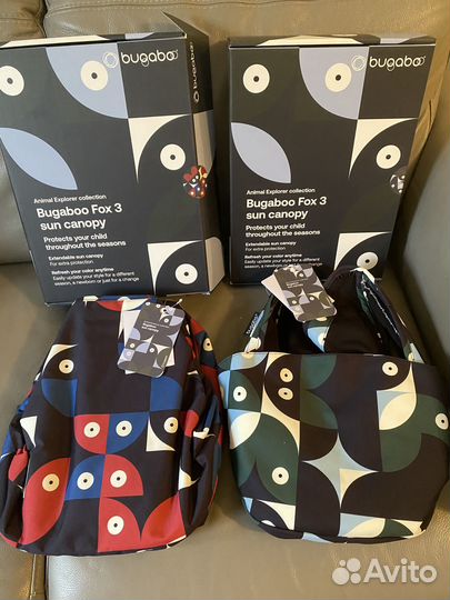 Bugaboo fox bee cameleon buffalo капюшон