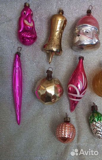 Елочные игрушки СССР