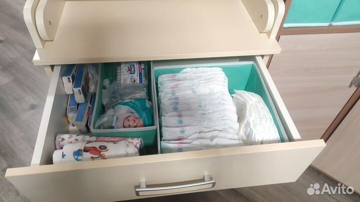 Комод детский с пеленальным столиком
