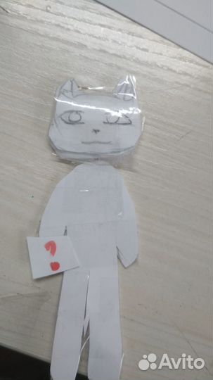 Котики - сквиш на заказ (цвет на ваше усмотрение)