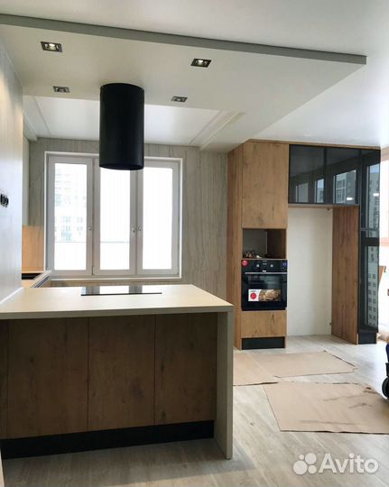 Кухонный гарнитур кухни на заказ замер изготовлени