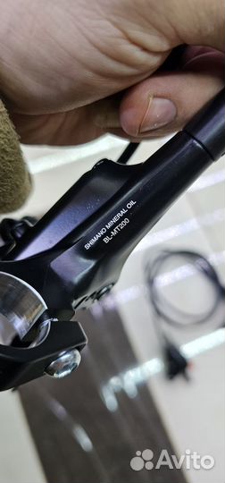 Гидравлические тормоза shimano MT 200 роторы