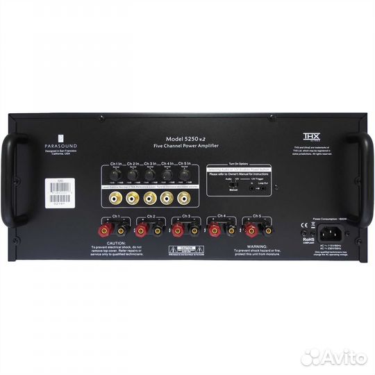 Усилитель мощности parasound 5250v2