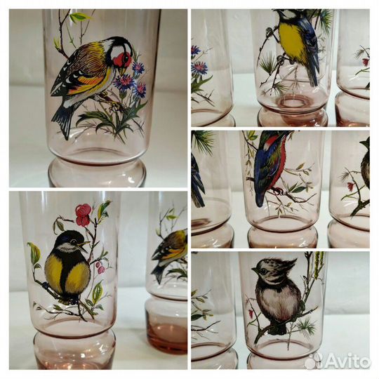 Вазы, бокалы, кувшины стекло СССР