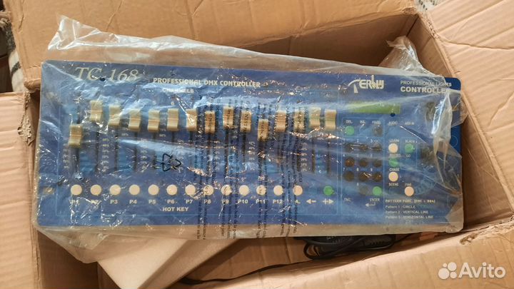 Световой пульт Terbly TC-168 DMX Pro Светомузыка