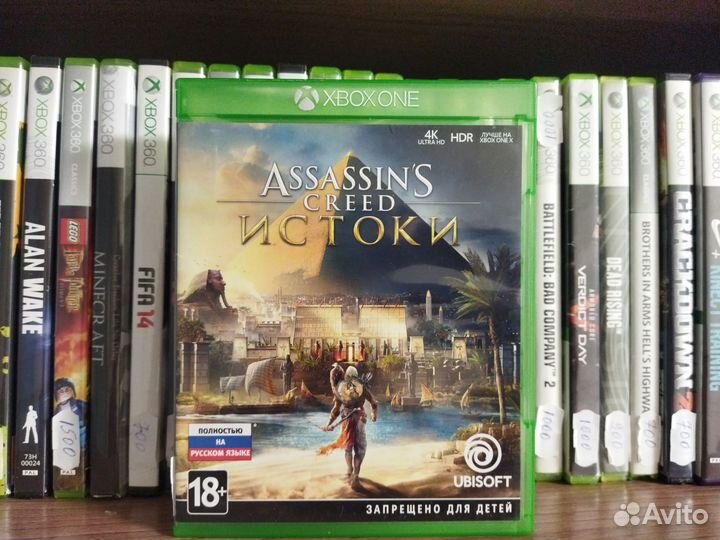 Assassins Creed Истоки нa xbox One