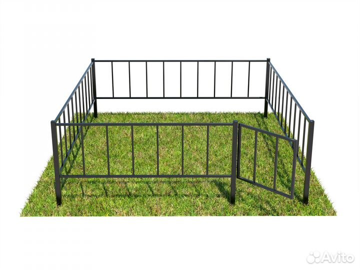 Оградки на кладбище