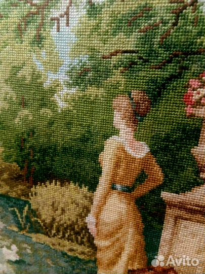 Вышивка картины Ручная работа